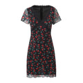 Summer V neck Sexy Print Dress Wishy Hip Dress