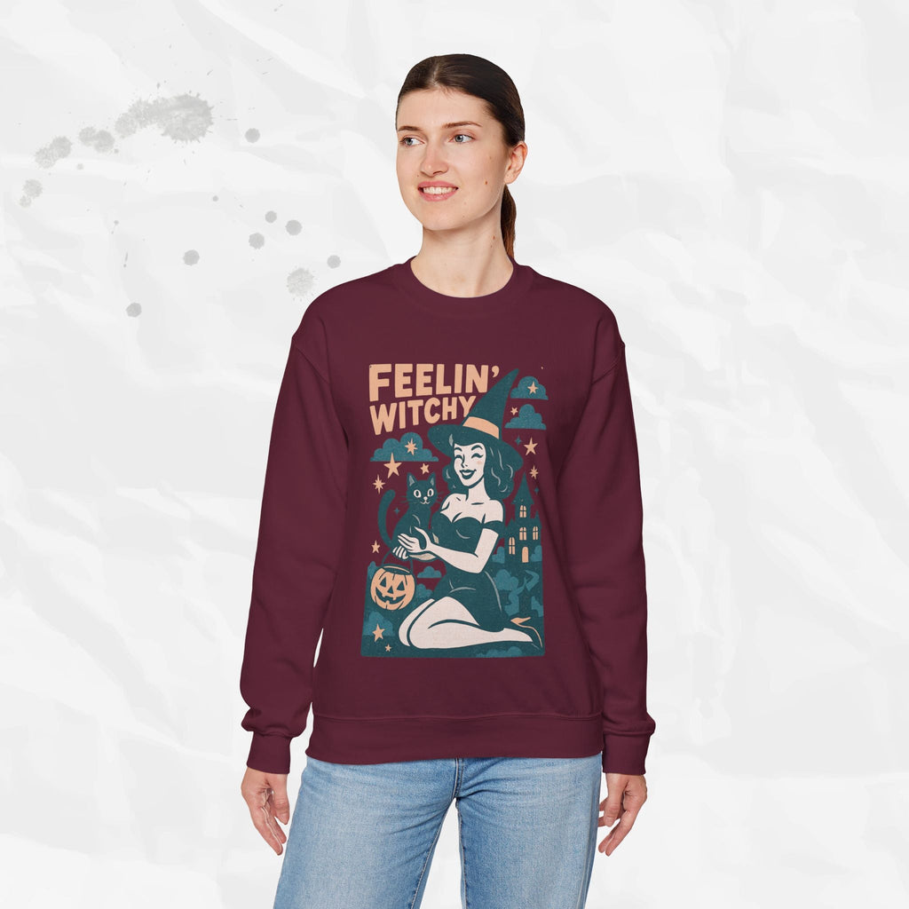 Feelin' Witchy - Crewneck Sweatshirt