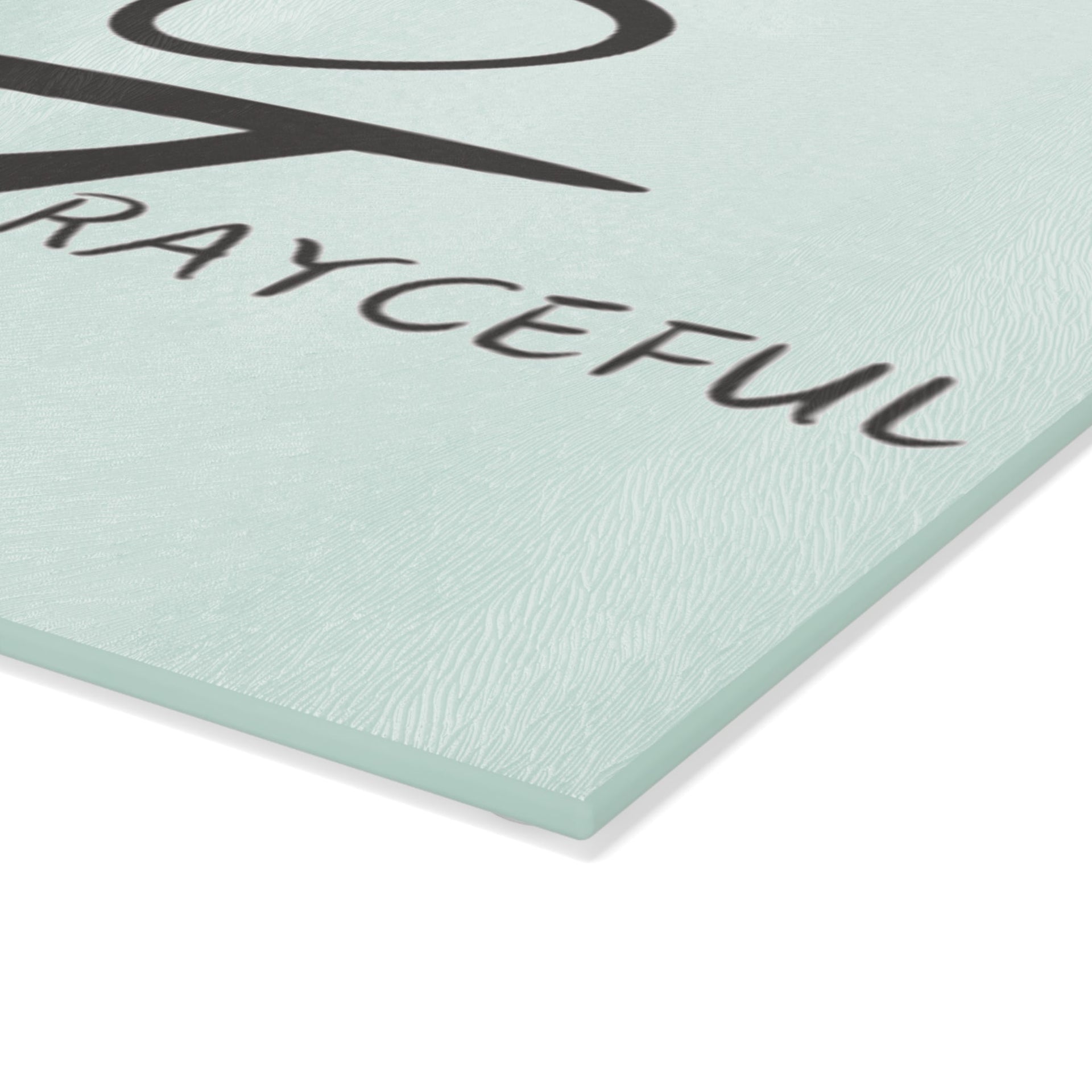 Glass Cutting Board 8x11 Kitchen Prep and Serving Tray