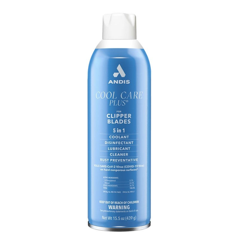 Andis Cool Care Plus 5-in-1 Clipper Blade Spray 15.5oz can