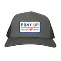 SMU Pony Up Rectangle Patch Mesh Snapback Hat