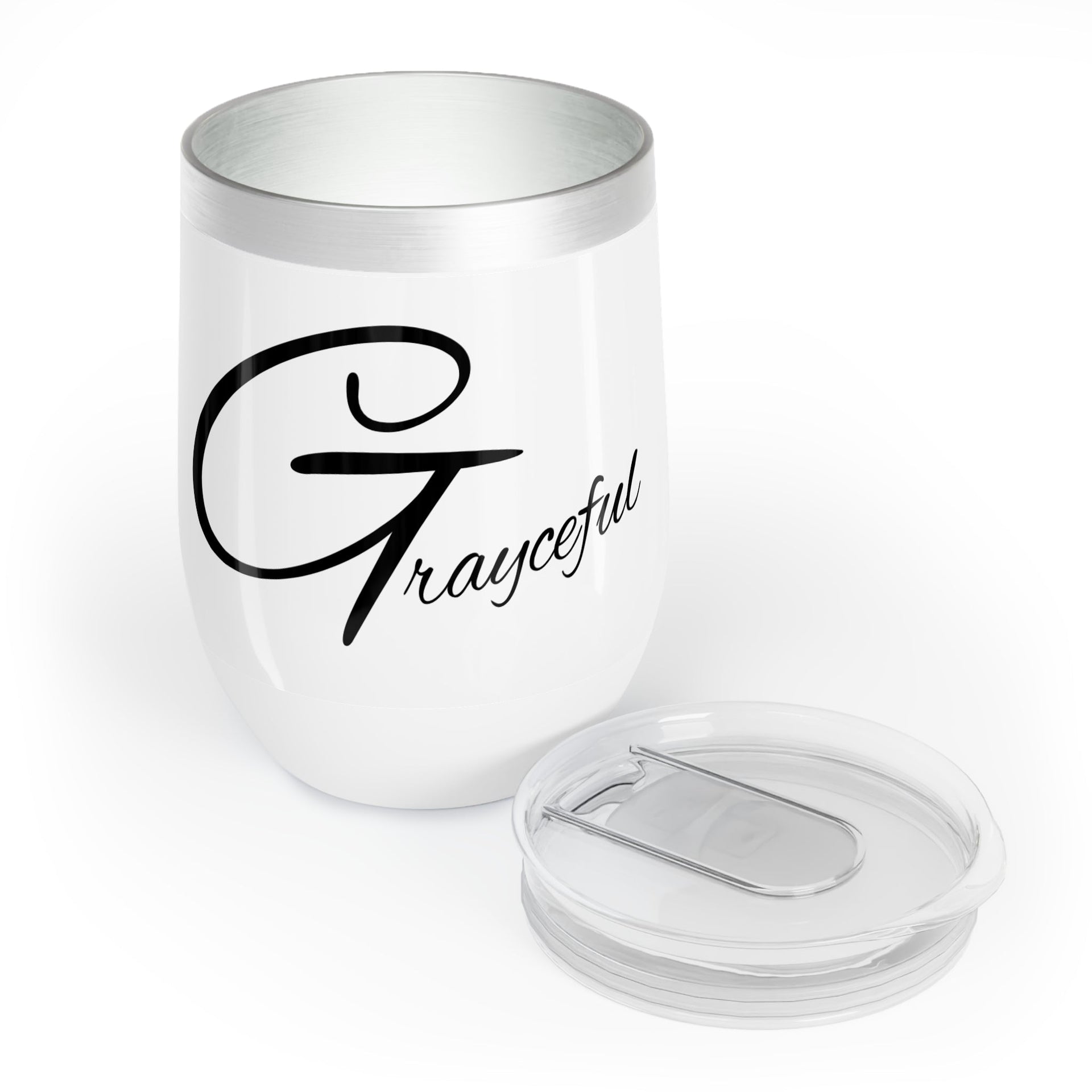 Stainless Steel Stemless Wine Tumbler 12oz Vacuum Insulated