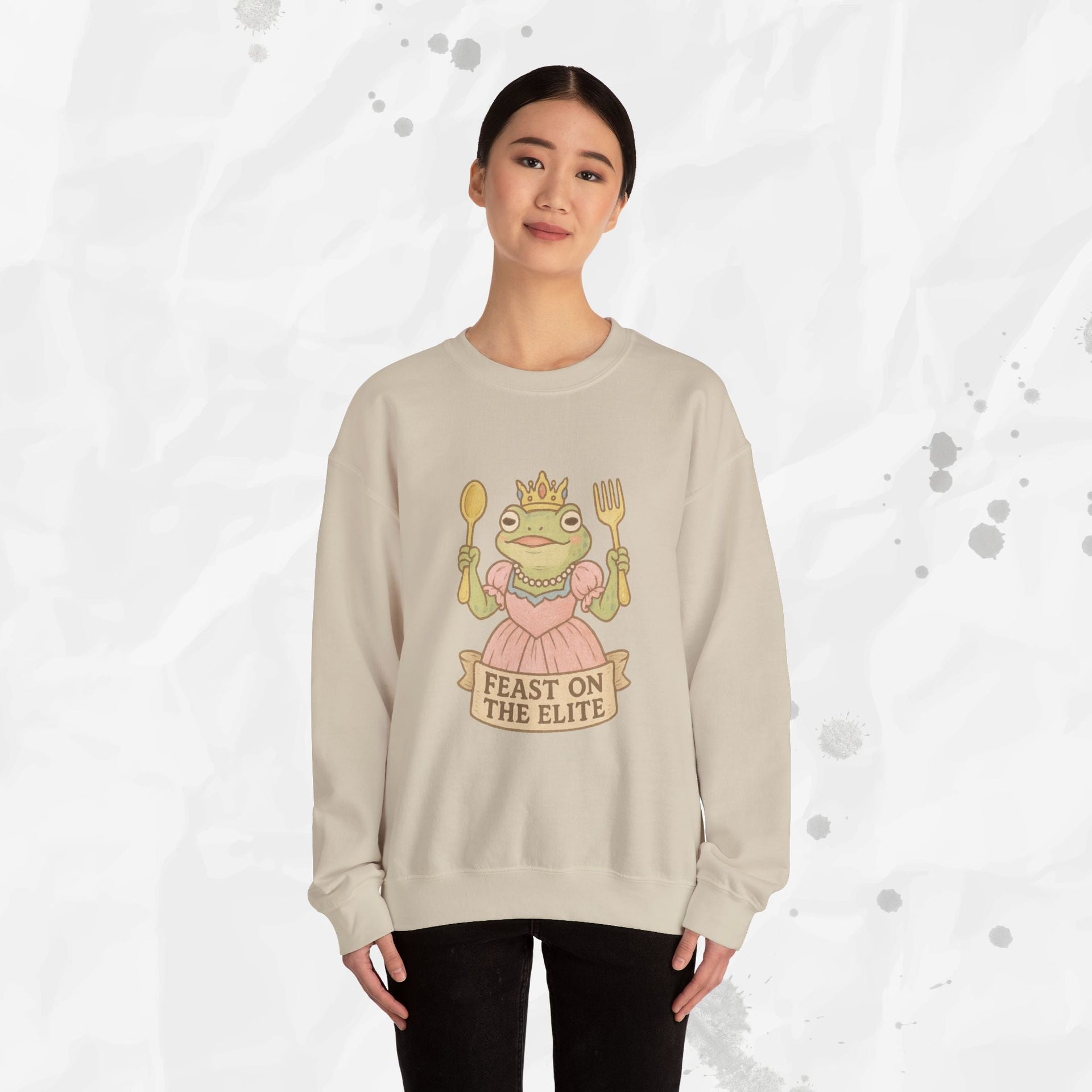 Feast on the Elite – Crewneck Sweatshirt