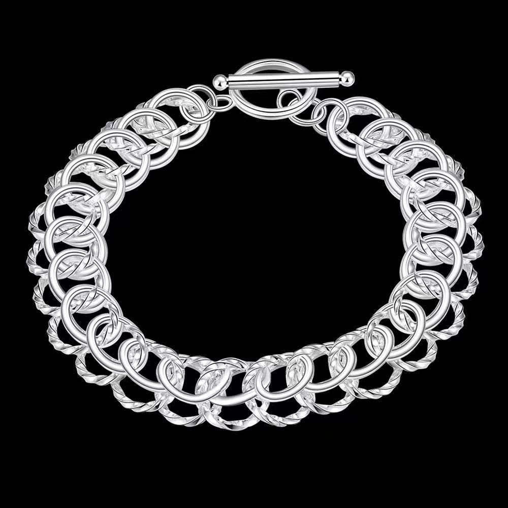 European And American Bracelet Ring Silver Plated Jewelry