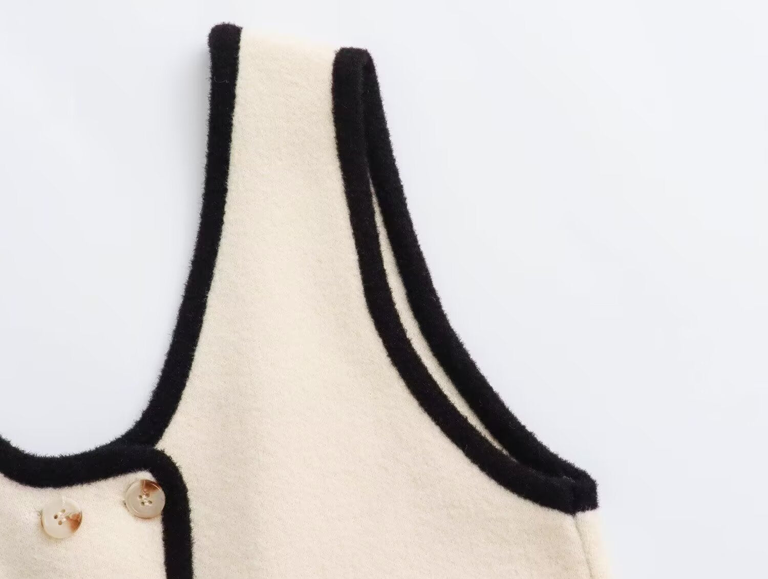 Fall Women Clothing Hemming Hepburn Thickened Knitting Vest Dress