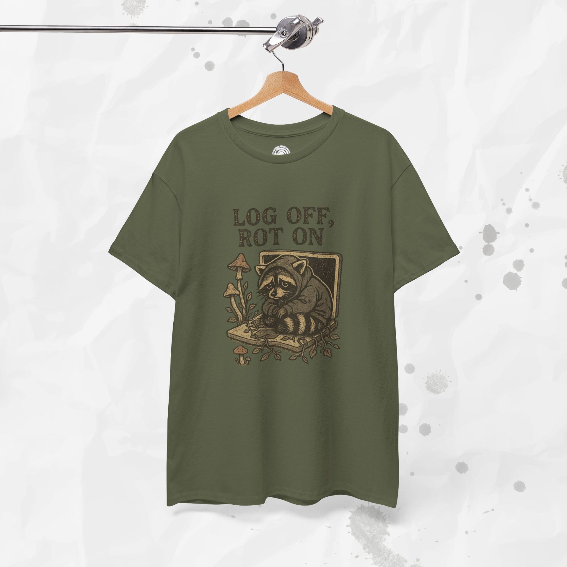 Log Off, Rot On - T-Shirt