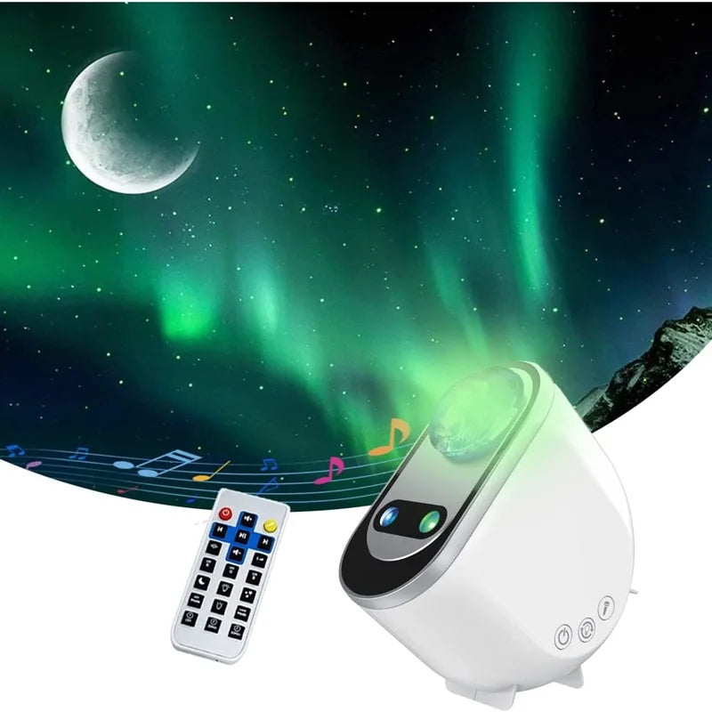 Aurora Borealis Galaxy Star Projector LED Night Light for Bedroom
