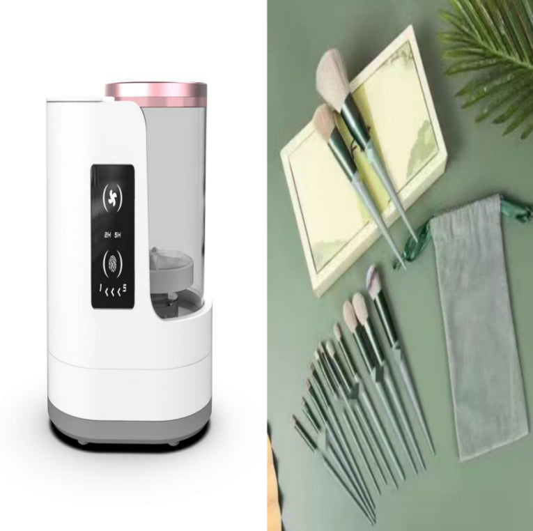 Electric Makeup Brush Cleaner & Dryer - Automatic Sanitizing Device