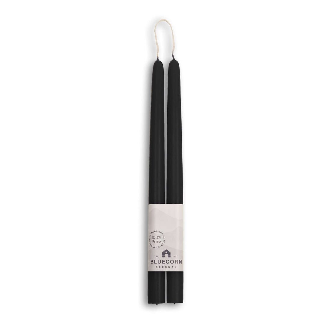 Beeswax Taper Candles - Hand-Dipped - 1 Pair