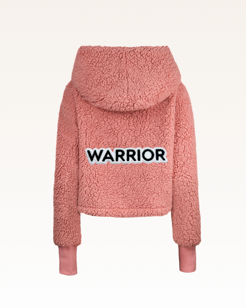 Warrior Effect™ Sherpa Cropped Jacket - Cozy