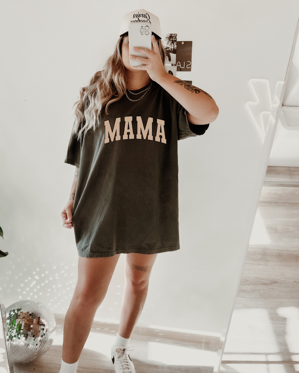 Mama Classic Collegiate Varsity Graphic T-Shirt
