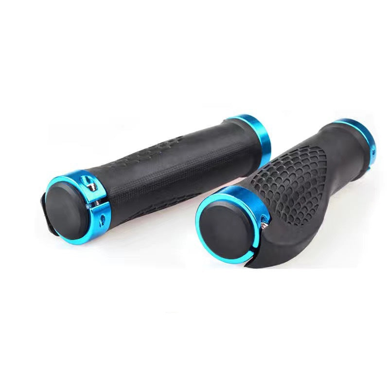 Anti-Slip Mountain Bike Handlebar Grips with Aluminum Alloy Locks