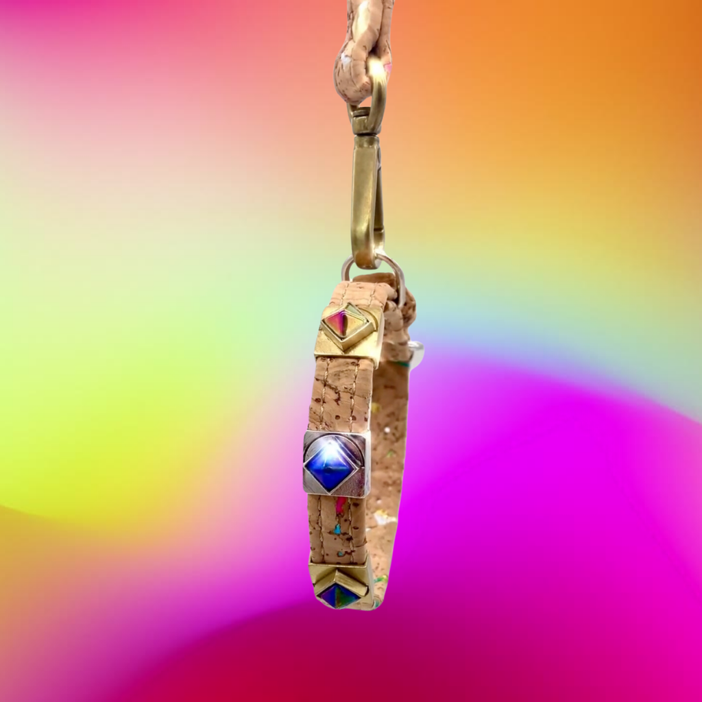 Iridescent Rainbow Diamond Charm – Gold or Silver | DIPHDA