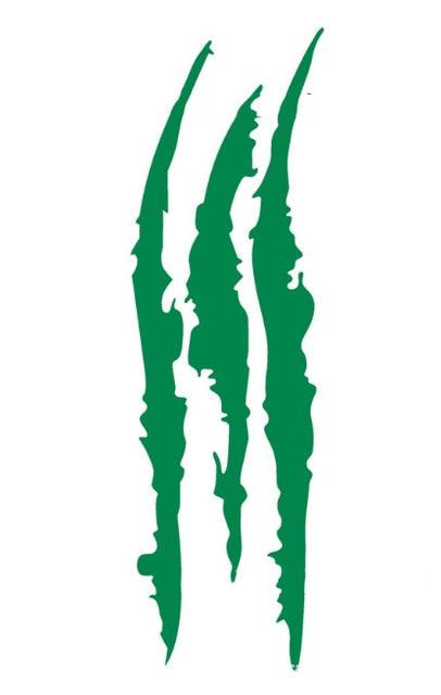 Reflective Monster Claw Scratch Headlight Decal for Car Tuning