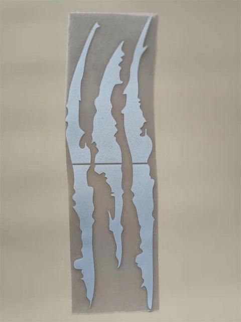 Reflective Monster Claw Scratch Headlight Decal for Car Tuning
