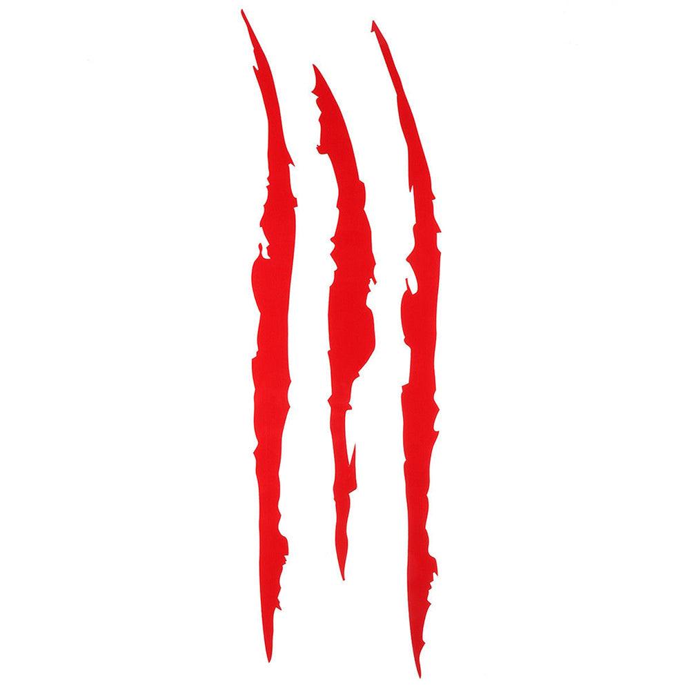 Reflective Monster Claw Scratch Headlight Decal for Car Tuning