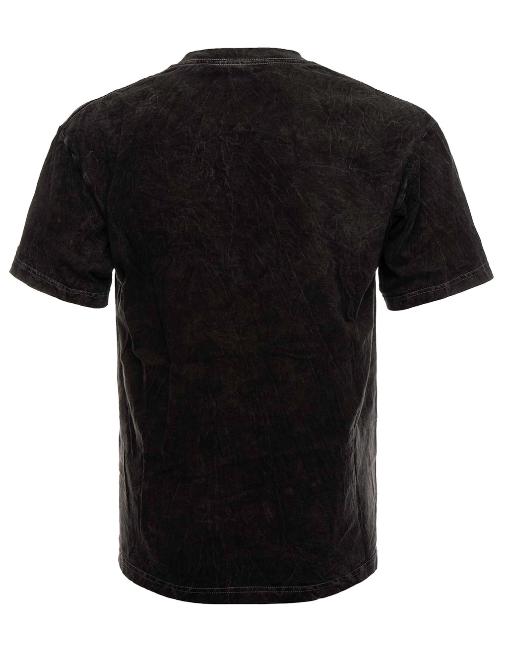 Mineral Wash Carbon Crew Neck T-Shirt Vintage Style - Image 3