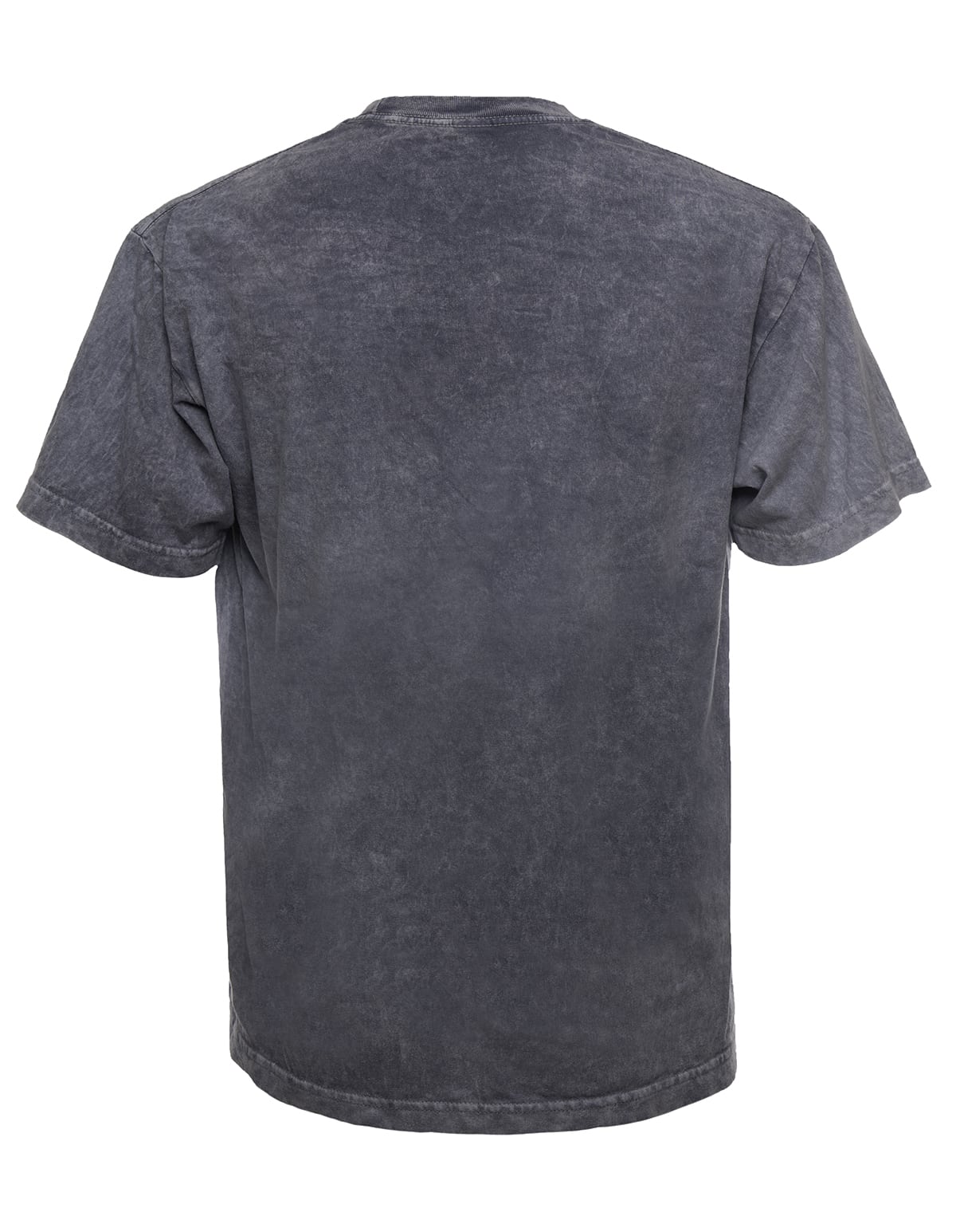 Mineral Wash Steel T-Shirt Vintage Inspired Grey Cotton Tee - Image 3