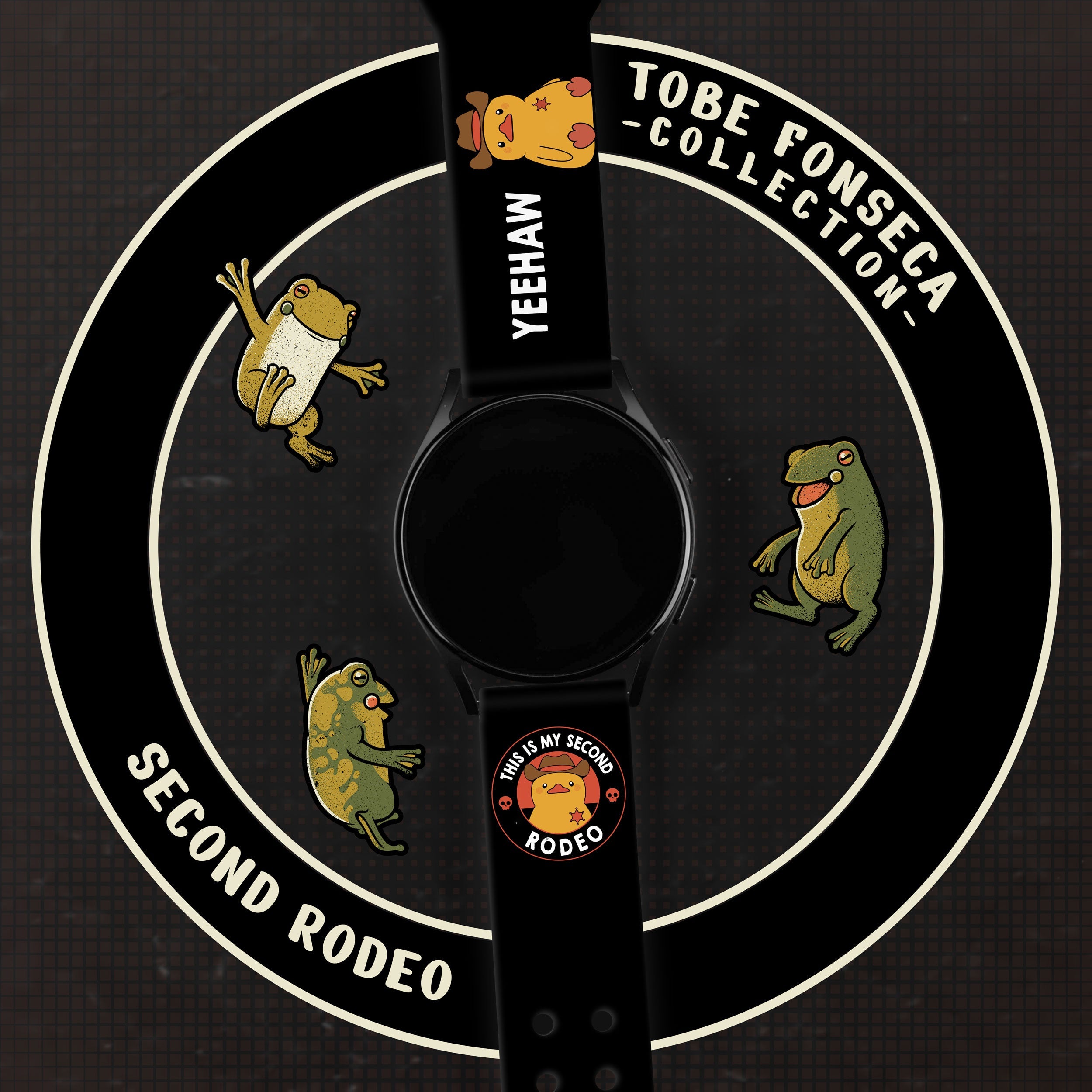 Affinity Watchband for Samsung, Garmin, Fossil, and Mores X Tobe Fonseca HD  Watchband for Samsung, Garmin, Fossil, and More