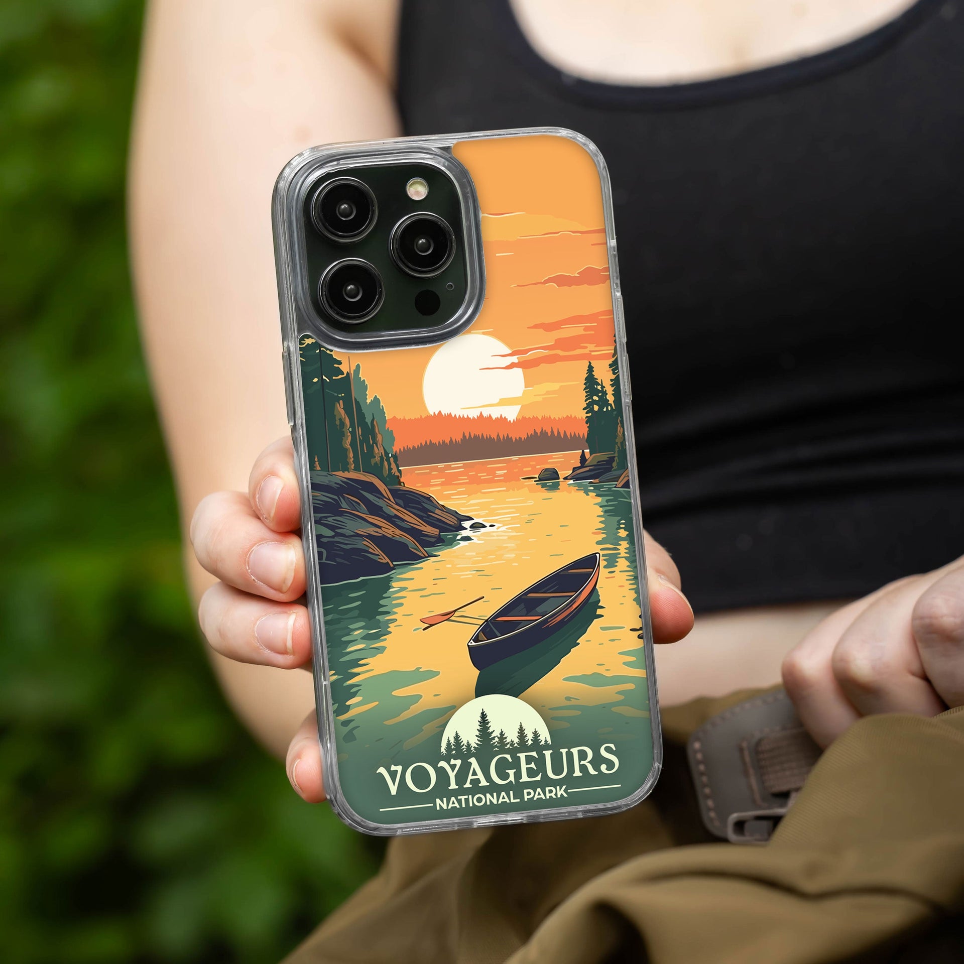 National Parks Voyageurs HD Apple iPhone 13 Series Mag-Safe Phone Case