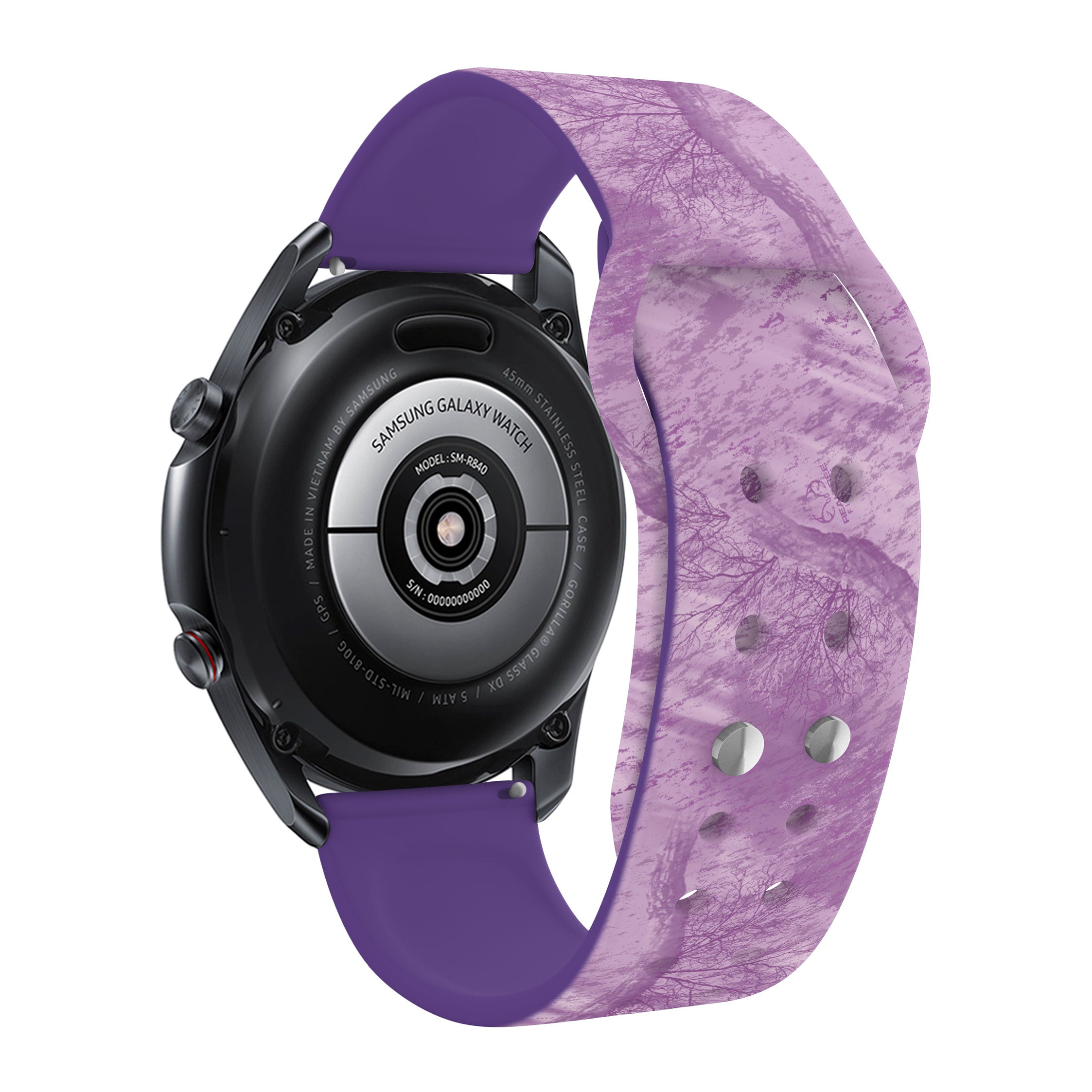 Realtree Fishing HD  Watchband for Samsung, Garmin, Fossil, and More for Samsung, Garmin, Fossil, and More