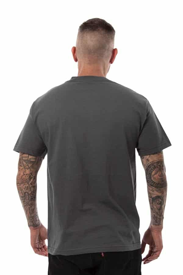 The Roughneck Heavyweight Crew Neck T-Shirt in Classic Black