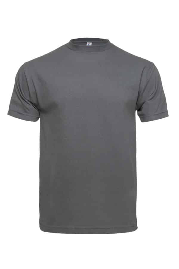 The Roughneck Heavyweight Crew Neck T-Shirt in Classic Black