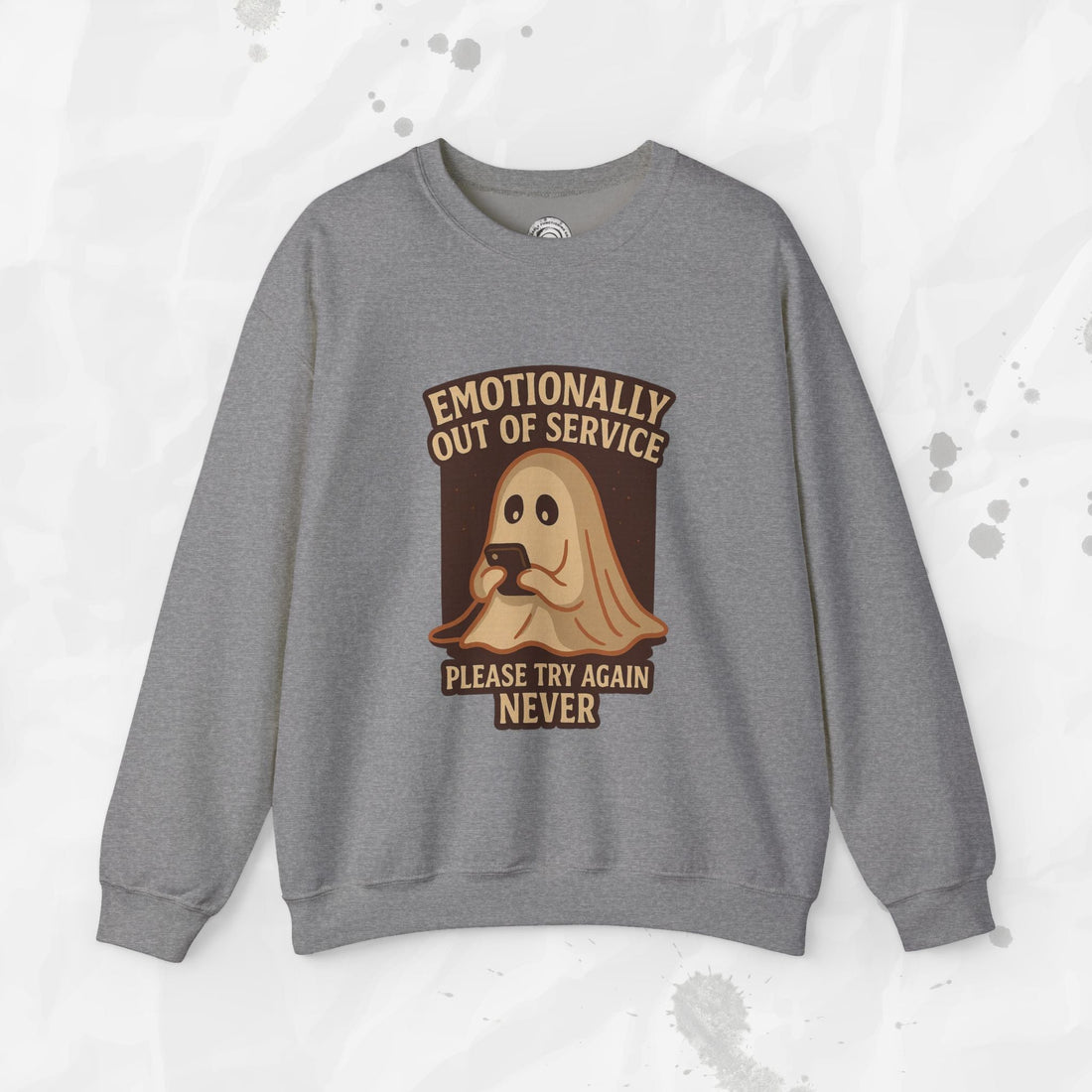 Emotionally Out of Service – Crewneck Sweatshirt