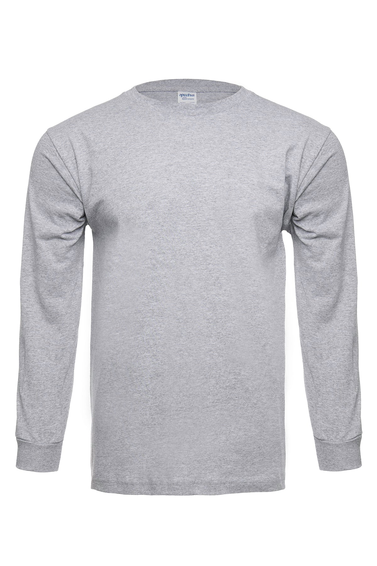 Roughneck Long Sleeve Crew Neck T-Shirt in Solid Black - Image 13
