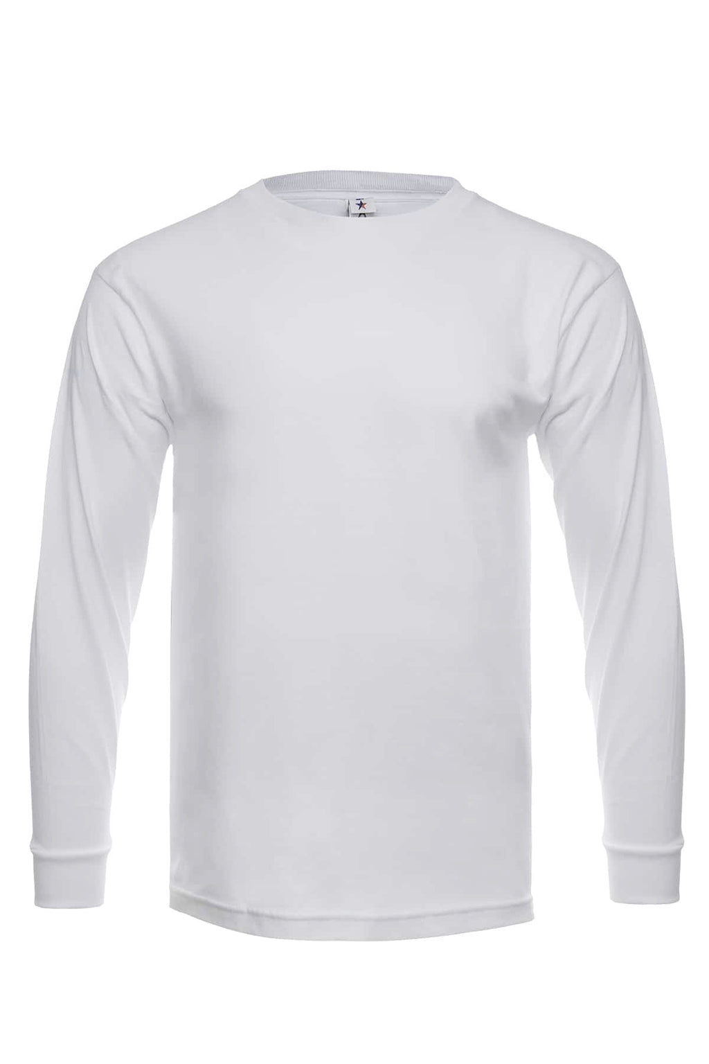 Roughneck Long Sleeve Crew Neck T-Shirt in Solid Black - Image 12