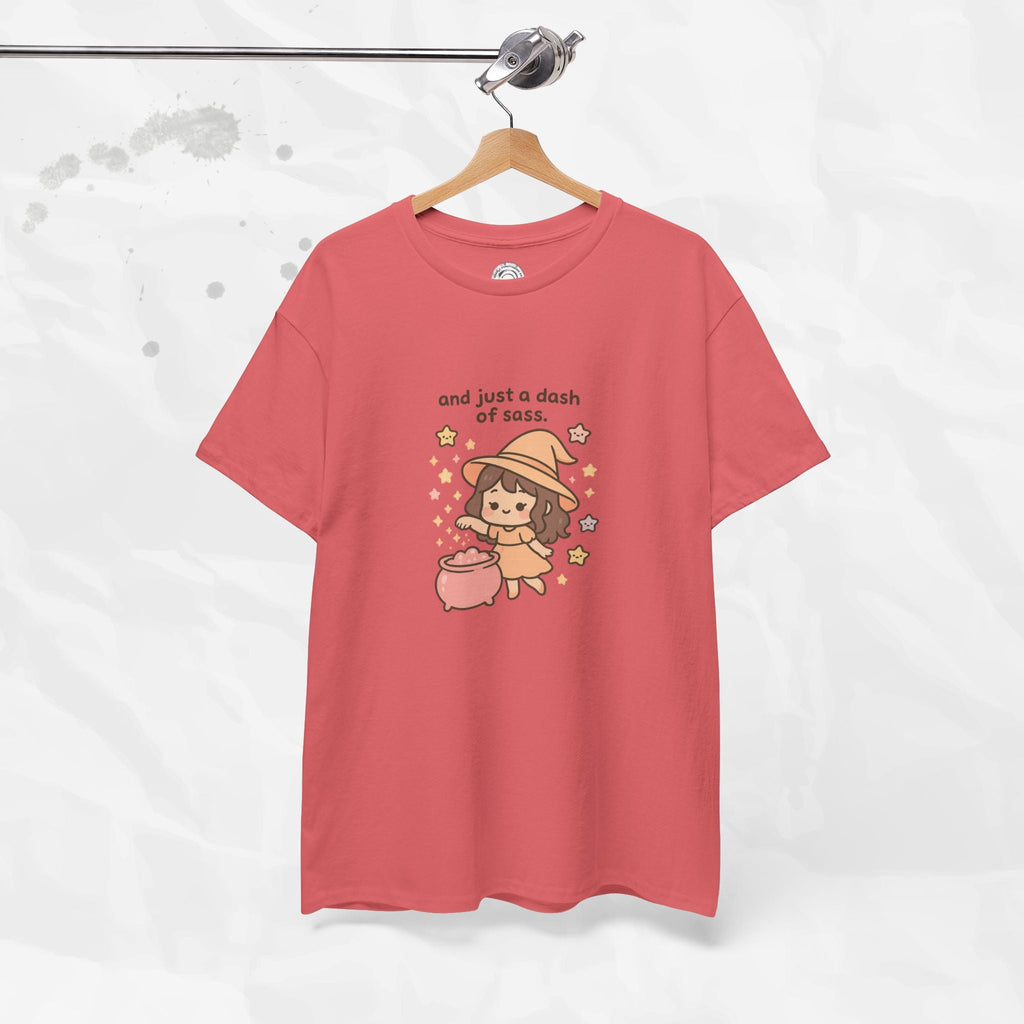 And Just a Dash of Sass Graphic Tee in Soft Pink and Grey - Image 11