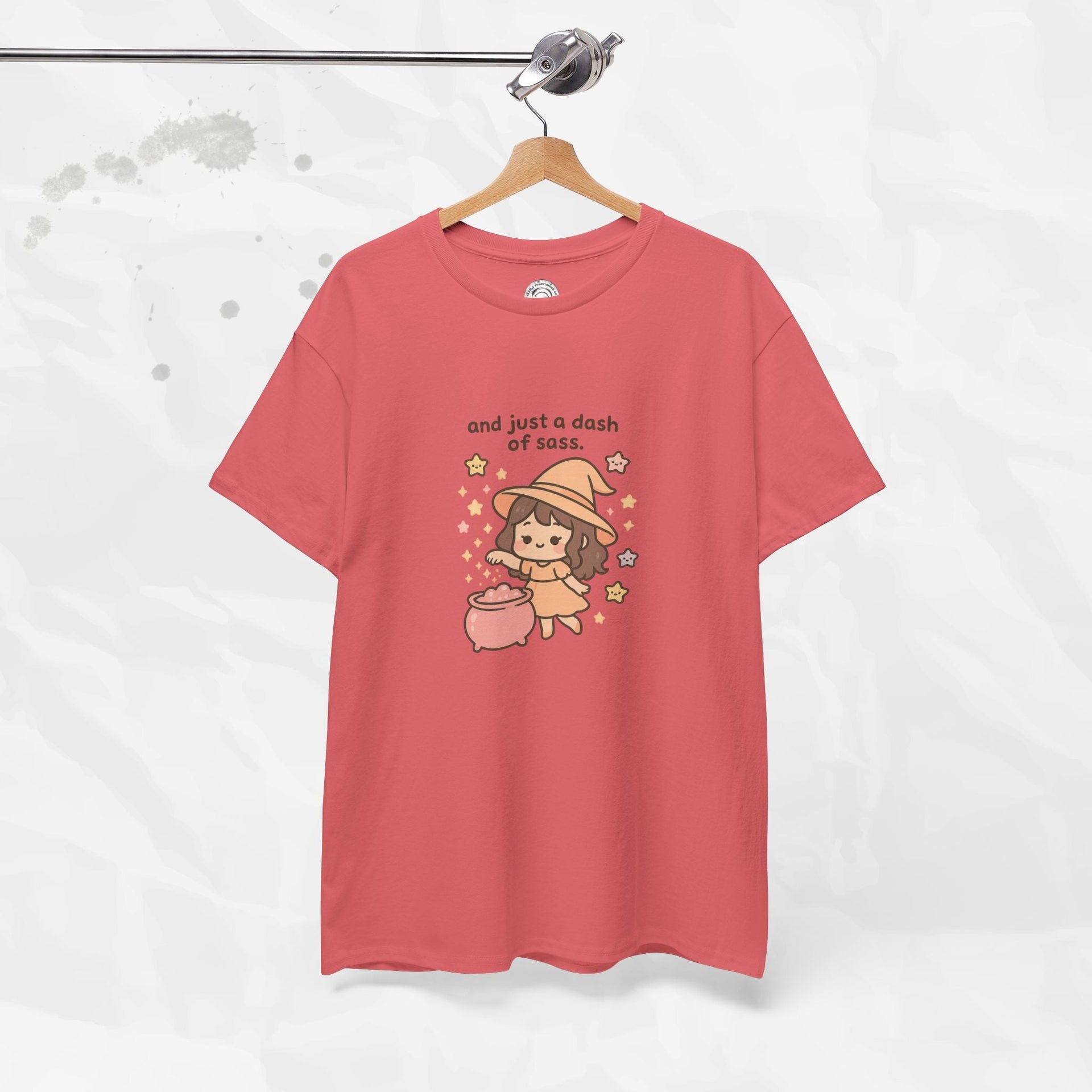 And Just a Dash of Sass Graphic Tee in Soft Pink and Grey - Image 11