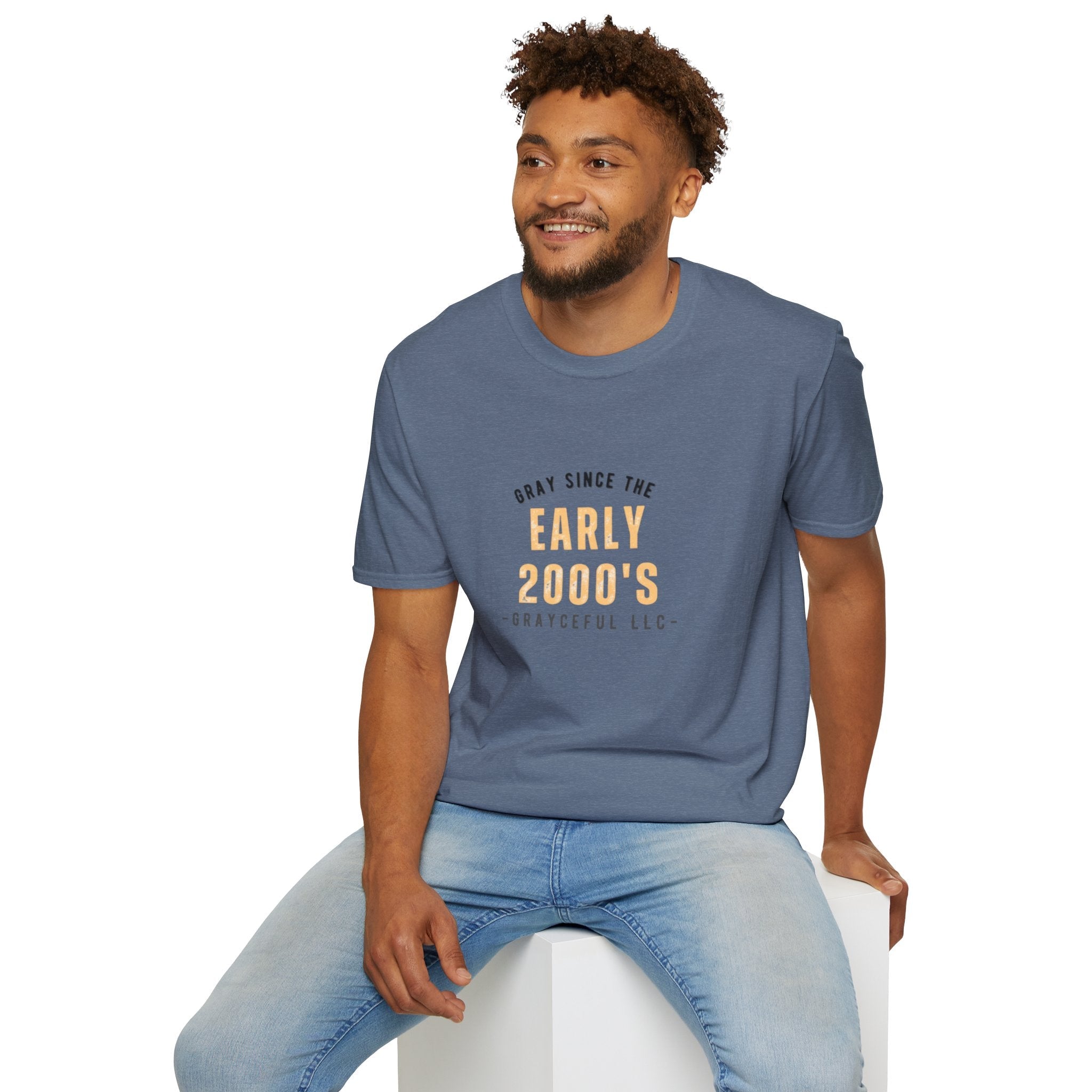 Unisex Softstyle Cotton Crewneck T-Shirt: Minimalist Casual Tee