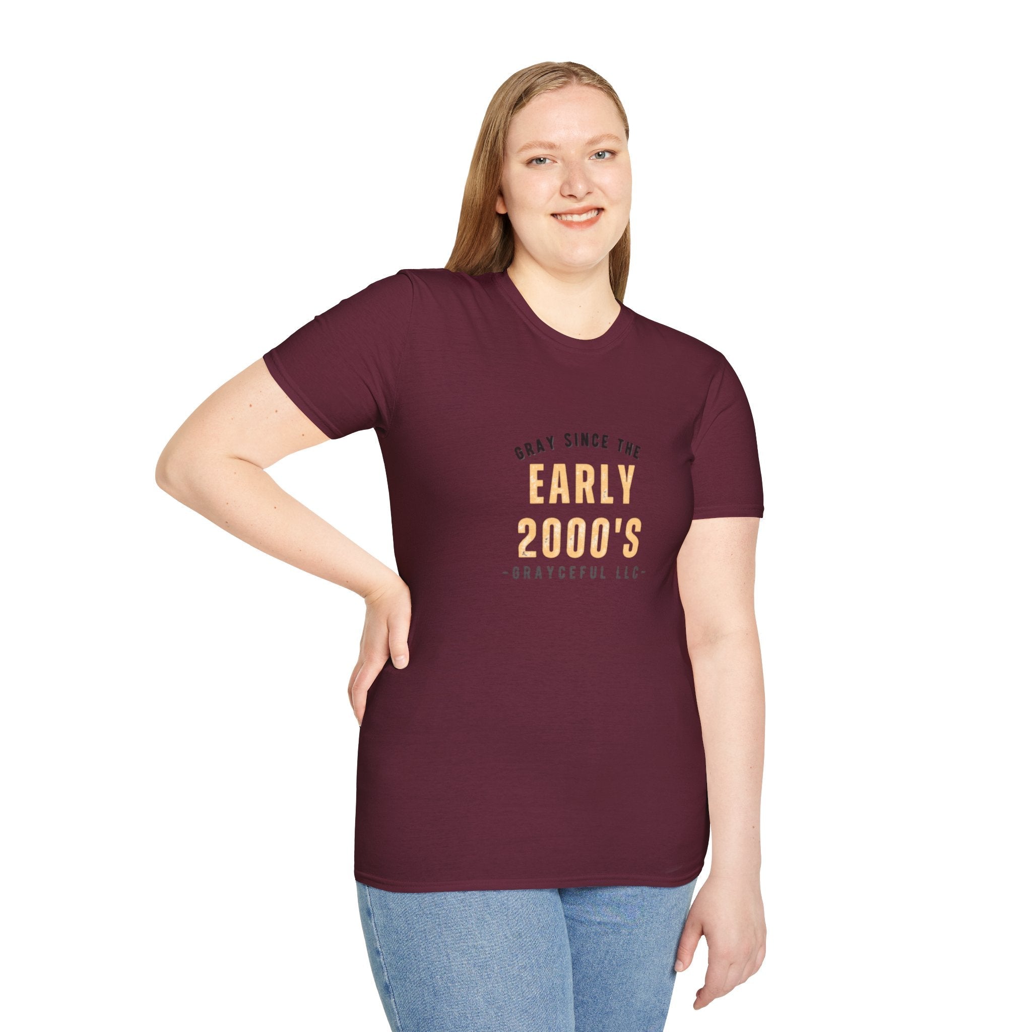 Unisex Softstyle Cotton Crewneck T-Shirt: Minimalist Casual Tee