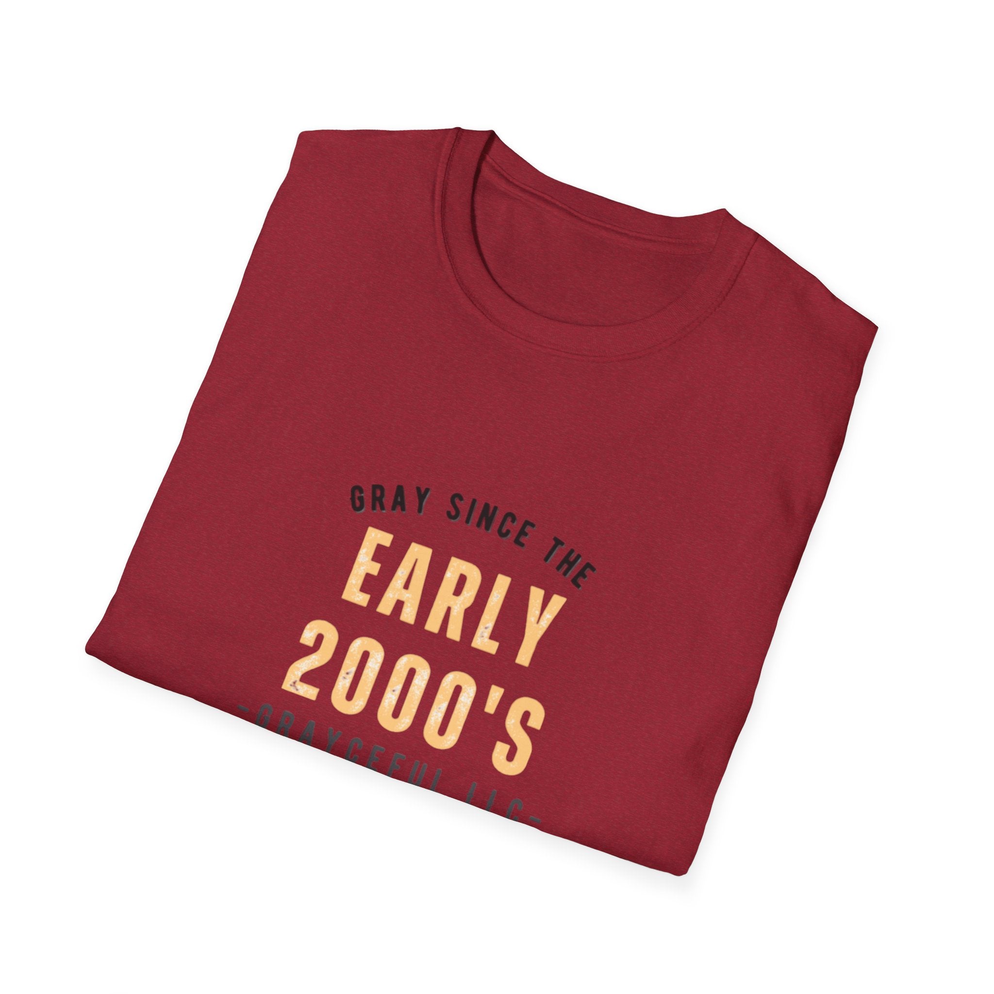Unisex Softstyle Cotton Crewneck T-Shirt: Minimalist Casual Tee