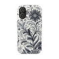 Floral Tough Phone Cases, Durable Phone Cover, Stylish Floral Design, Gift for Her, Trendy Tech Accessories, Birthday Present