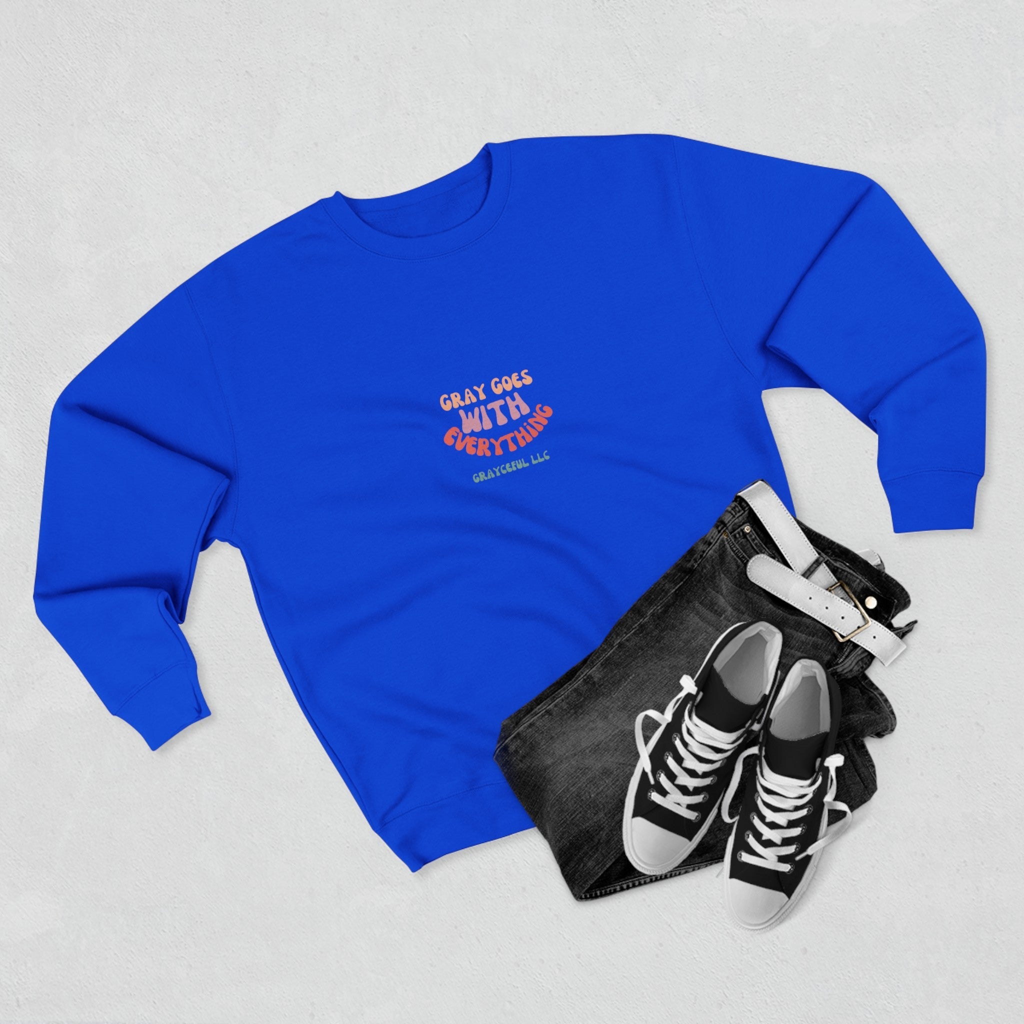 Unisex Crewneck Sweatshirt: Premium 3-End Fleece Pullover