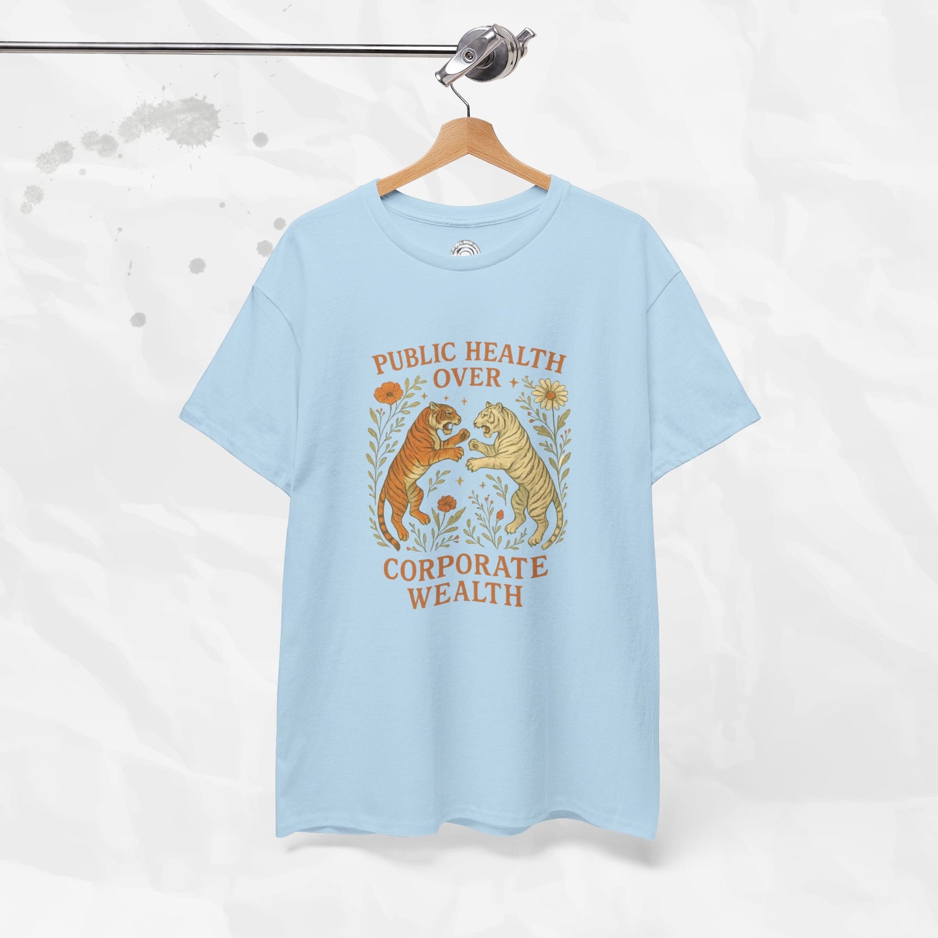 Public Health Over Corporate Wealth - T-Shirt