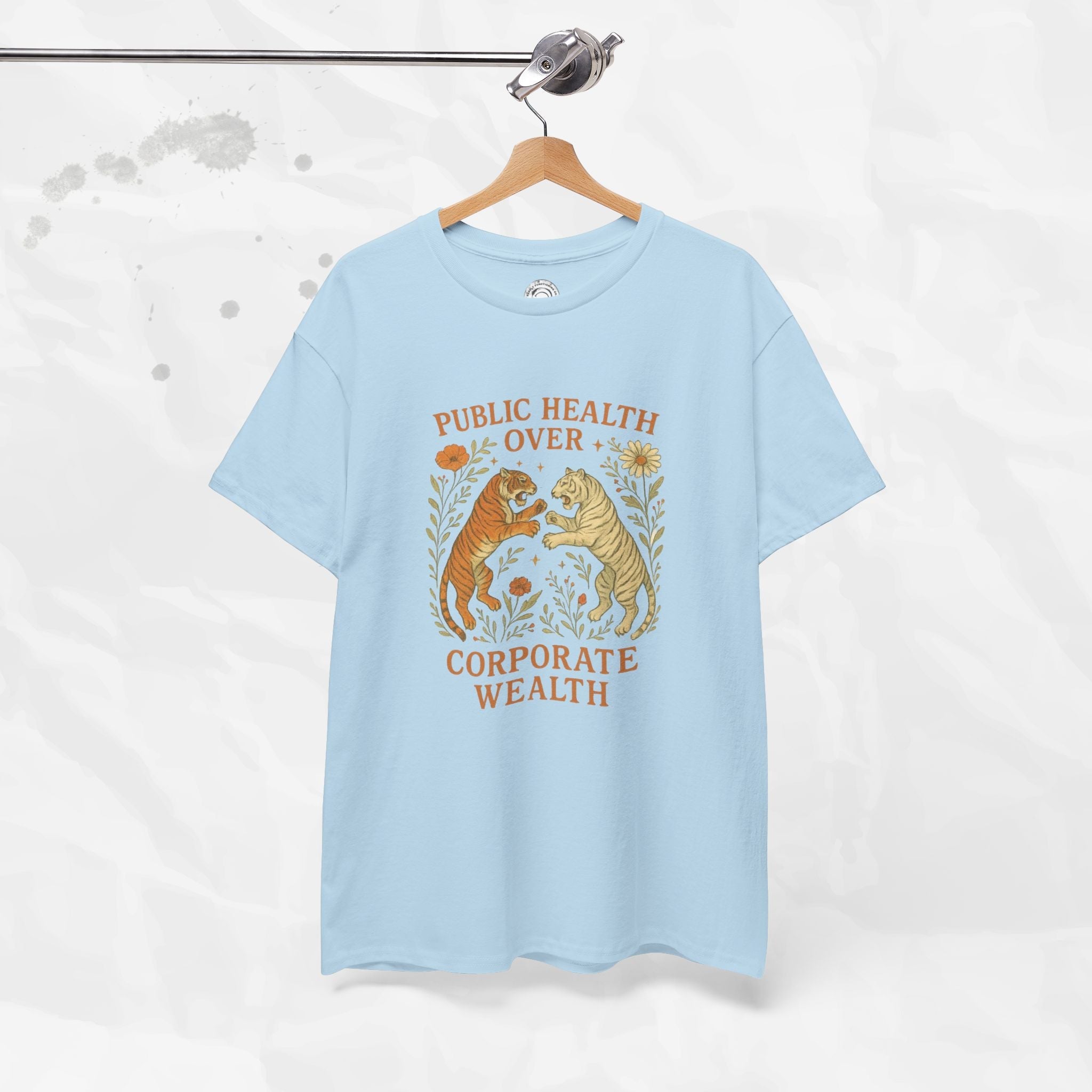 Public Health Over Corporate Wealth - T-Shirt