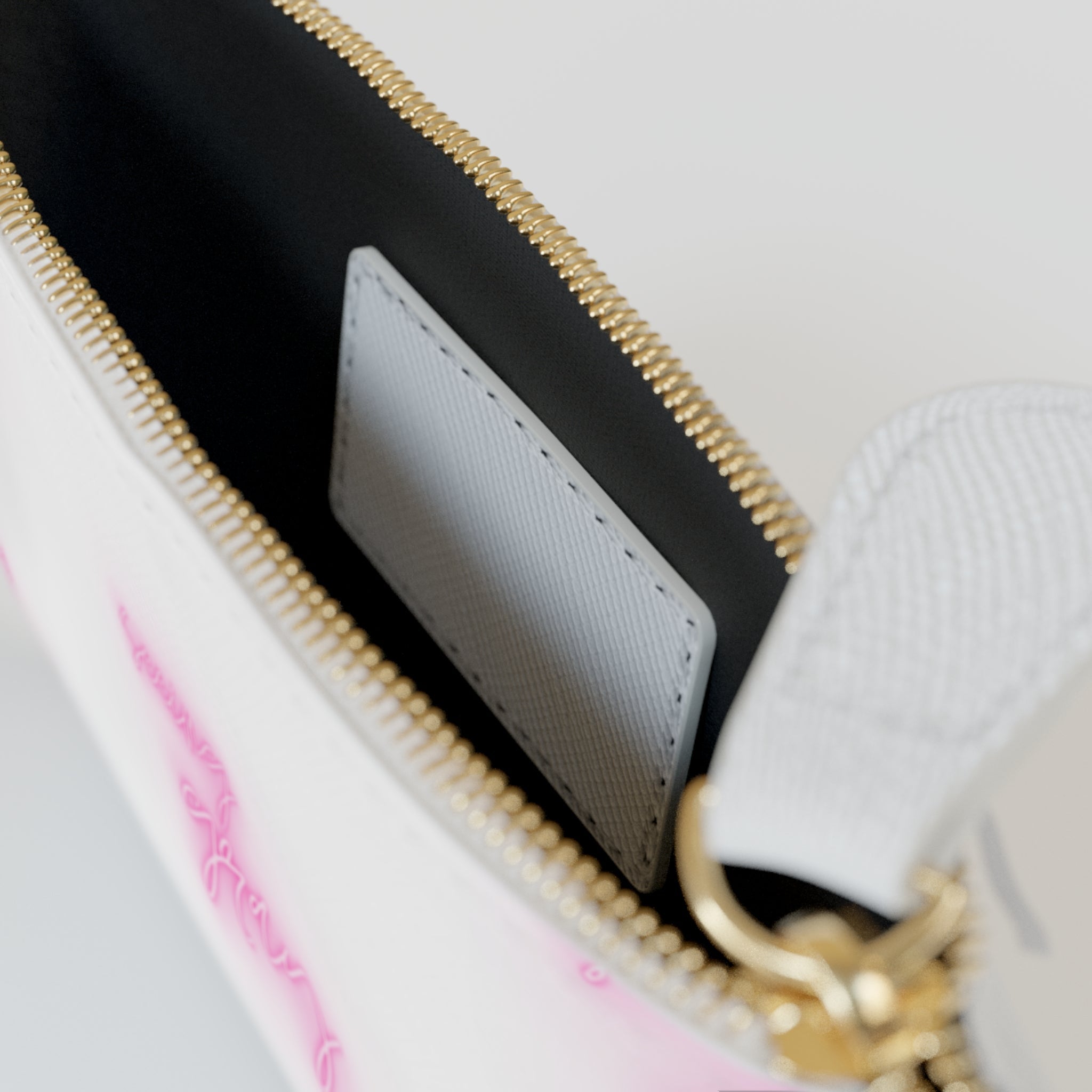 Seeing Gray Mini Clutch Bag: Compact Evening Accessory