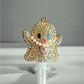 Bling Bougie Ghost Deluxe Straw Topper