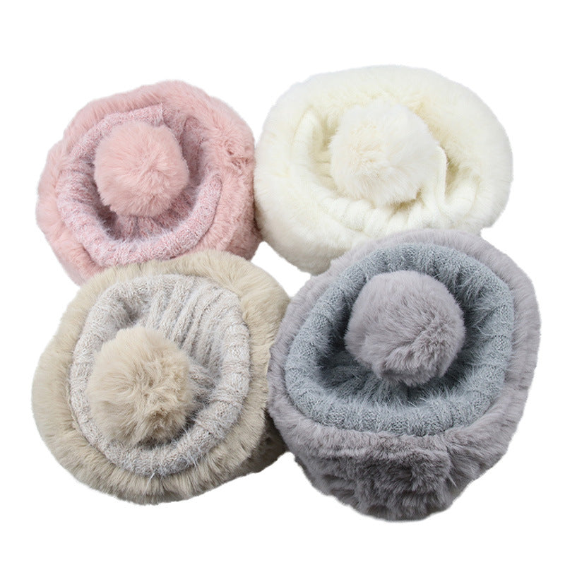 Women’s Winter Mongolian Hat Plush Faux Fur Warm Fashion Cap