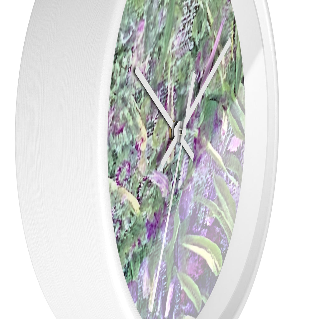 Wildflower Wall Clock