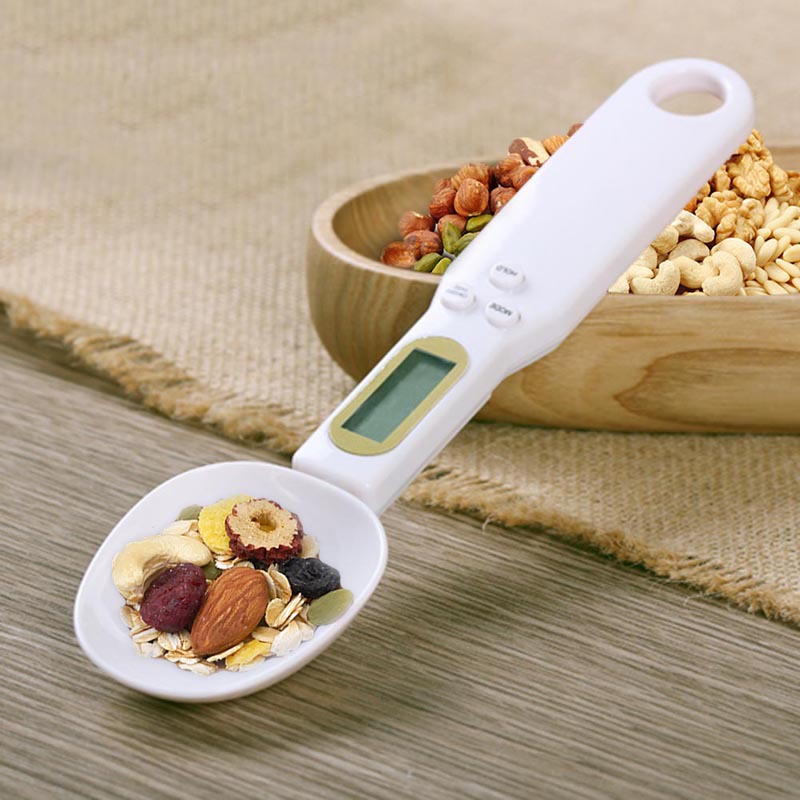 Digital LCD Kitchen Spoon Scale for Precise Food and Coffee Measuring