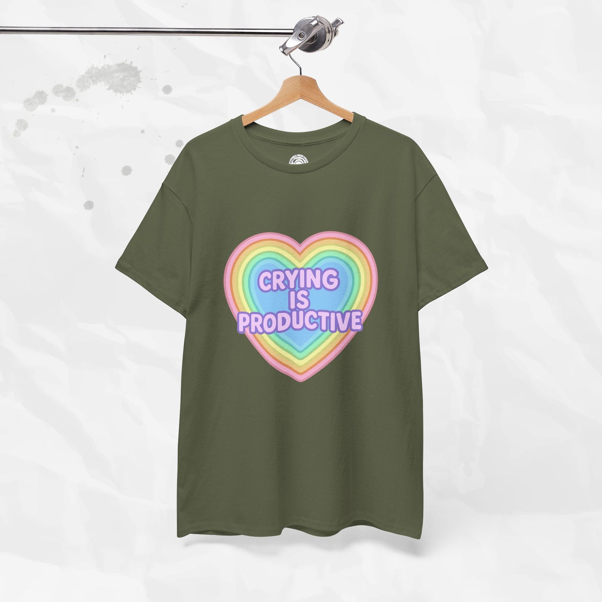 Crying Is Productive – T-Shirt