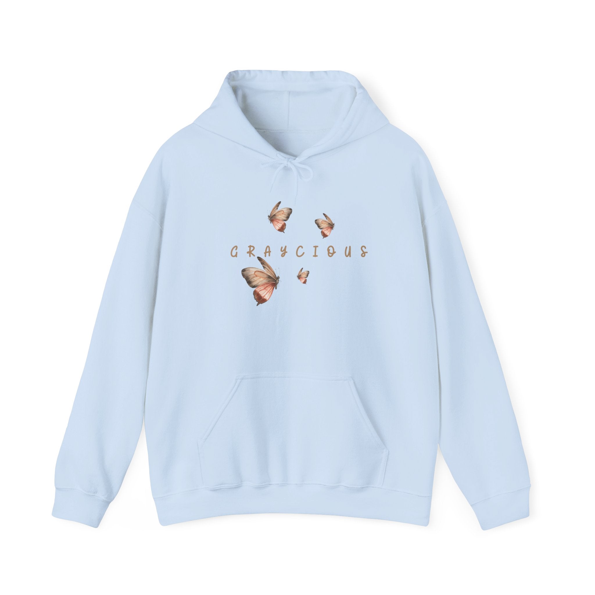 Butterfly Graphic Unisex Hoodie - Cozy Nature Inspired Sweatshirt