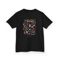 Bee Wild Girls Floral Short Sleeve Youth Hive Tee