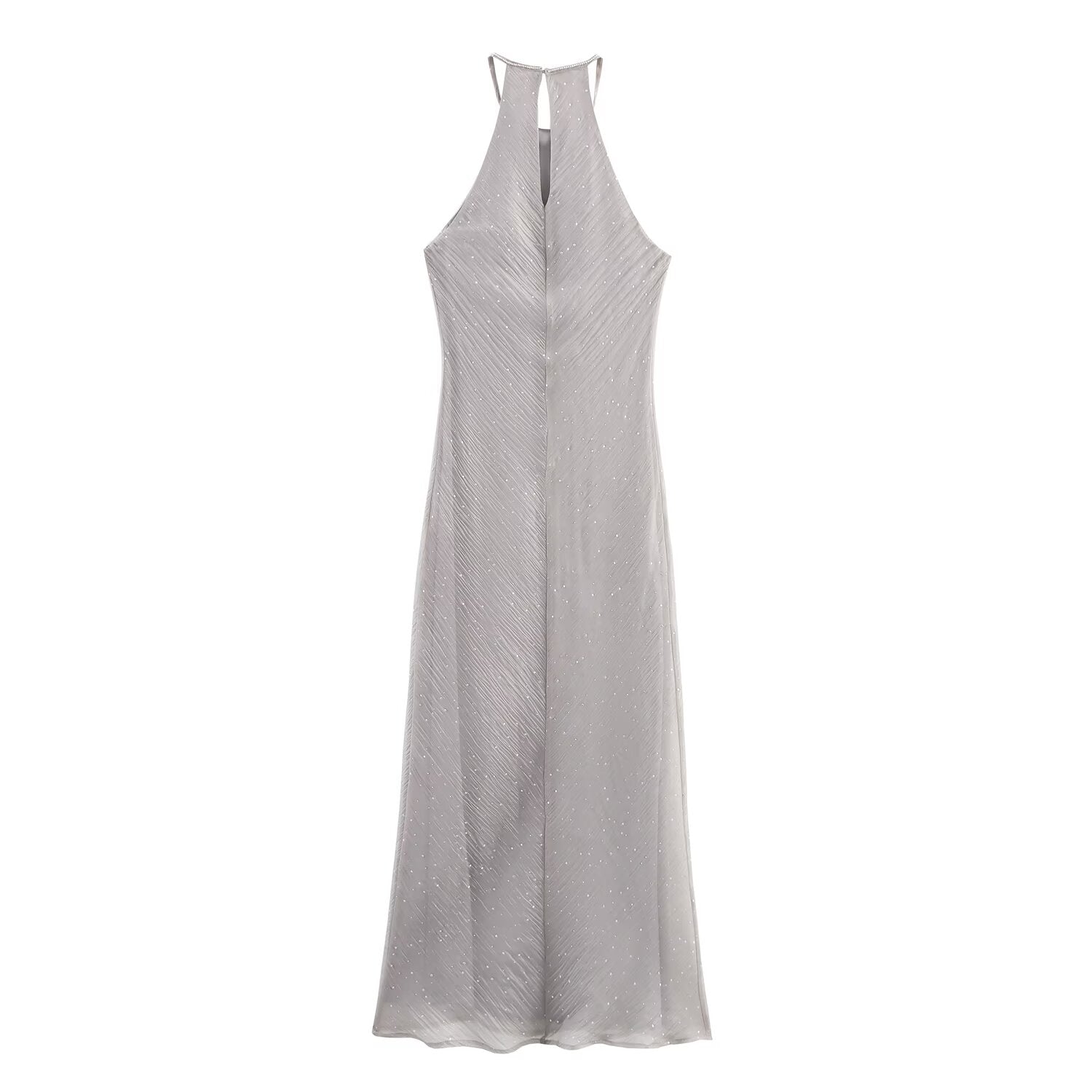French Swing Collar Sling Dress Women Summer High Grade Waist Tight Sheath Dress