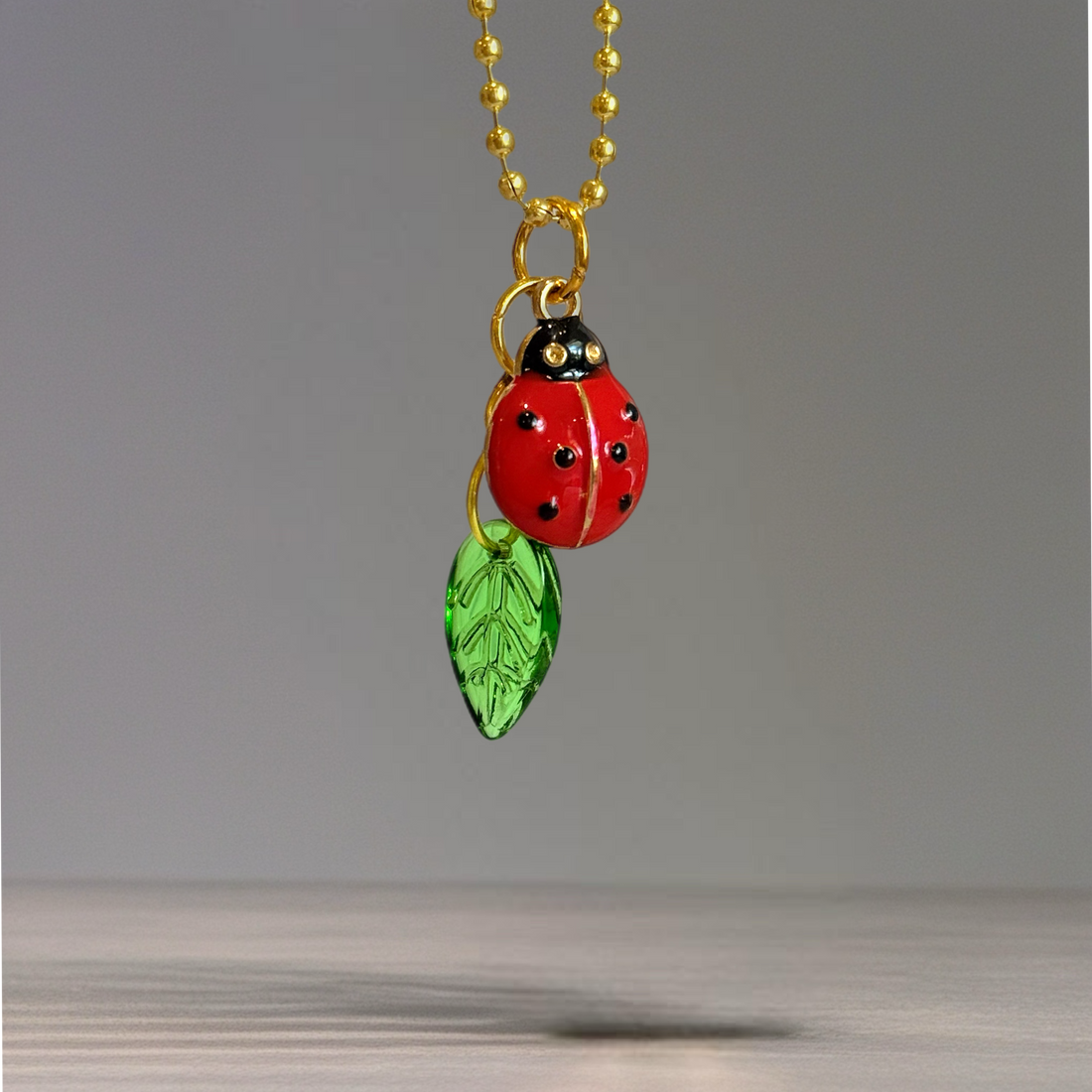 Lil’ Ladybug Charm - Tumbler Handle Charm