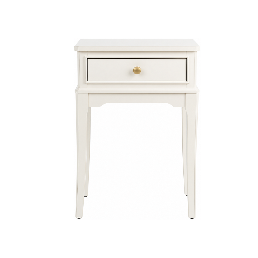 Emma Side Table in Ivory